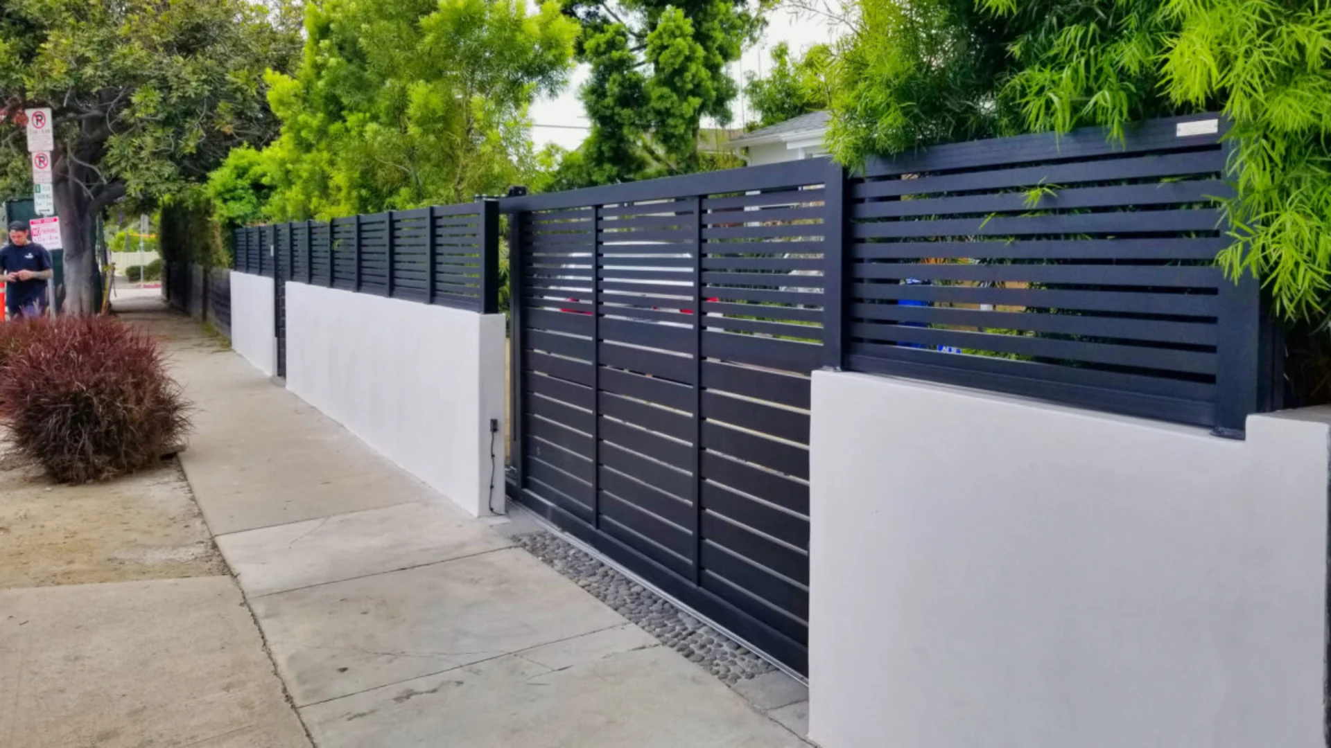 aluminum gates